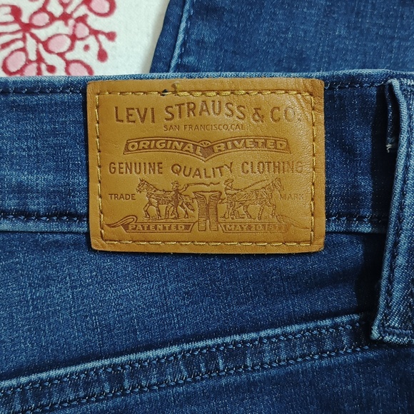 LEVI'S Blue Mile high Super skinny Jeans - Picture 8 of 15